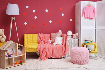 Beautiful interior of child's room
