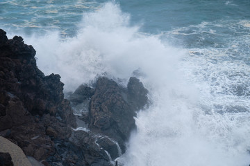 natural swimming pools on Tenerife island