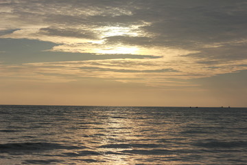 Sunset moment in Pantai Cenang, Langkawi