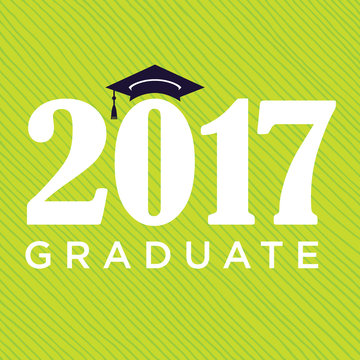 Class of 2017 Congratulations Graduate Typography