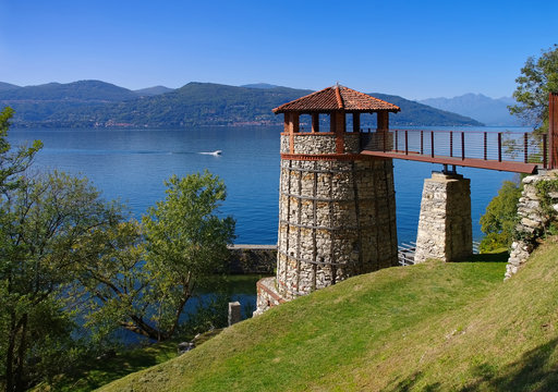 Ispra Kalkofen Port del Pinet, Lago Maggiore - Ispra, the old Lime kiln Port del Pinet