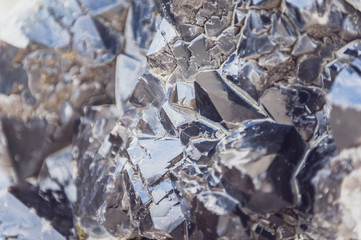 Pierre noire naturelle