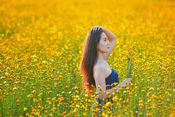 Asian woman wearing traditional thai culture,vintage style,Thailand