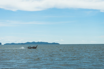 Fototapeta premium colorful at the sea landscape