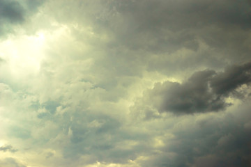 Sky and Clouds gloomy