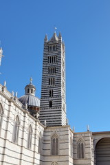 Fototapeta na wymiar Siena Cathedral - Tuscany - Italy