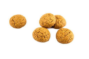 Group of five ginger pepernoten