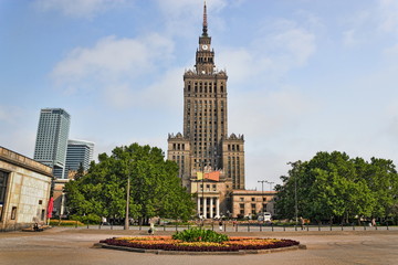 Fototapeta premium Warszawa, centrum miasta