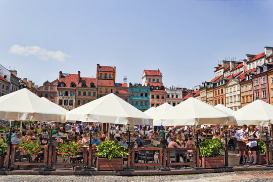 Fototapeta Warschau, Altstadt