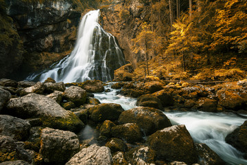 Obraz na płótnie Canvas Gollinger Wasserfall