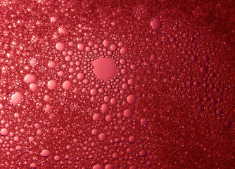 Soap bubbles of foam. Collection of colored backgrounds of soap bubbles of foam