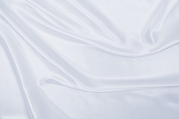 Obraz premium Gładka elegancka szara jedwabna lub satynowa luksusowa tkanina jako tło ślubne. Luksusowy projekt tło Boże Narodzenie lub nowy rok