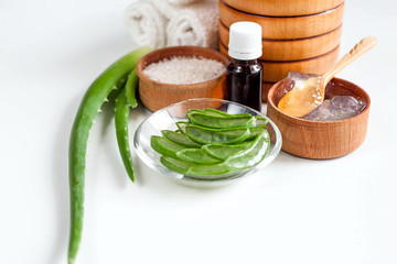 Aloe Vera for Spa treatments, massage and shower