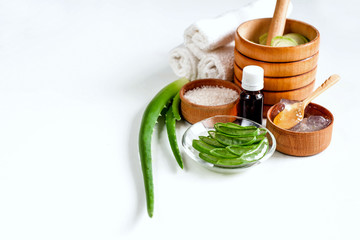 Aloe Vera for Spa treatments, massage and shower
