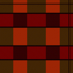 Seamless pattern scotch fabric