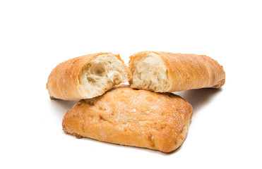 ciabatta isolated