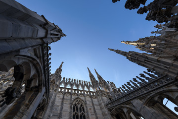 Milan Cathedral roof