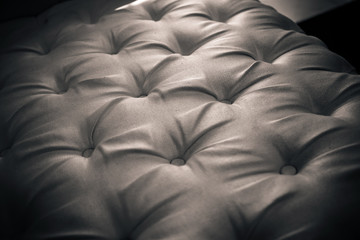leather detail sofa