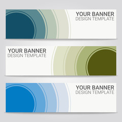 Abstract beautiful banner template background, Vector illustration ,Design for business presentation ,Header web and cards template