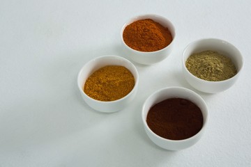 Spices powder in bowl
