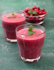 smoothies cranberries