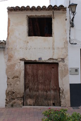 Old facade in a small village