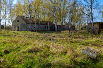 Fototapeta premium Verfallenes Haus