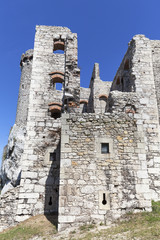 Ruins of 14th century medieval castle, Ogrodzieniec Castle,Trail of the Eagles Nests, Podzamcze, Poland