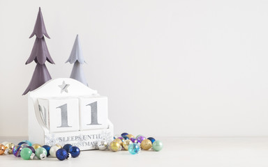 Christmas calendar - 11 sleeps until christmas