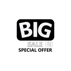 Big Sale Special Offer Logo Vector Template Design