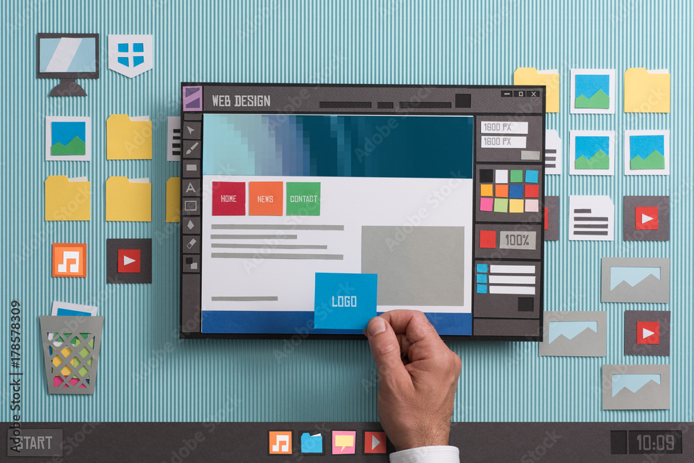 Canvas Prints web design software
