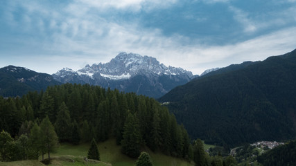 Fototapeta na wymiar Blick auf die Marmolada Dolomiten 