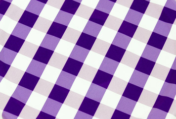 Violettes Karomuster