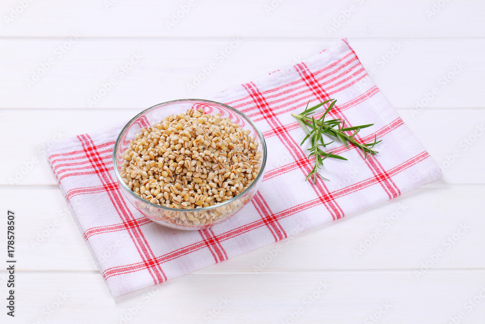 Canvas Prints cooked pearl barley