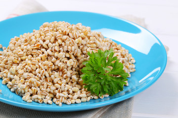 cooked pearl barley