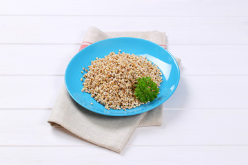 cooked pearl barley