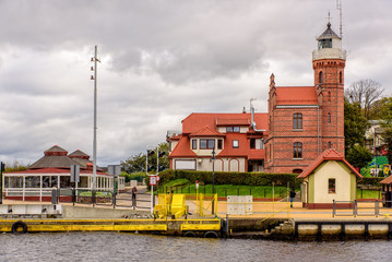 Leuchtturm Ustka Westpommern Ostsee