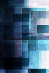 blue geometric background - dark colored texture - artistic graphic design
