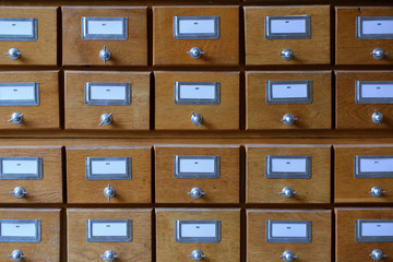 Library Cabinet.
