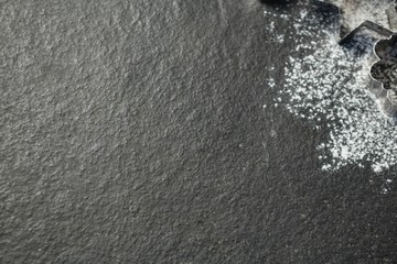 Cropped image of pastry cutters
