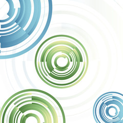 Abstract background with various technological elements. Vertical structure pattern technology backdrop. Vector