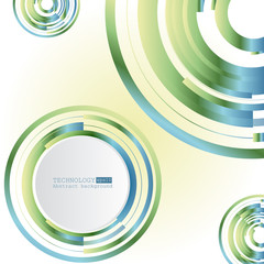 Abstract background with various technological elements. Vertical structure pattern technology backdrop. Vector