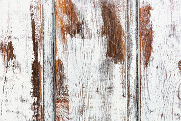 Rustic white wooden box part, texture background