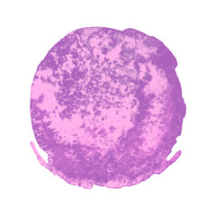 Purple watercolor stain