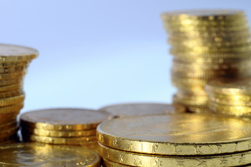 Lot of Gold coins for saving