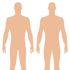 Fototapeta premium Fashion man figure