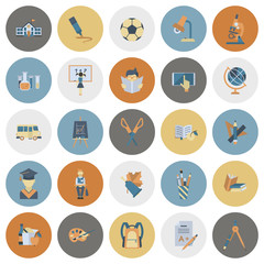 School and Education Icons