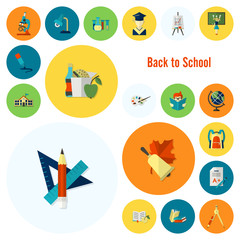 School and Education Icons