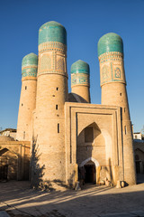 Chor-Minor Madrasah, Bukhara - obrazy, fototapety, plakaty