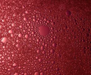 Soap bubbles of foam. Collection of colored backgrounds of soap bubbles of foam